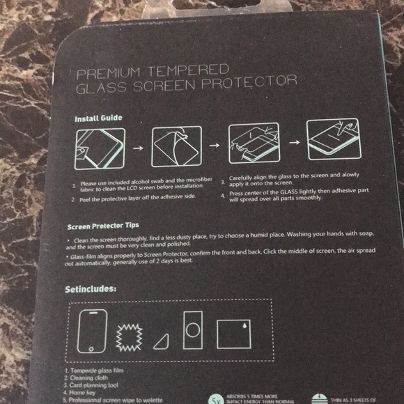 3— REMIUM TEMPERED GLASS SCREEN PROTECTOR FILM GLASS SA S6 EDGE / GLASS 0.33 2D - Picture 2 of 7